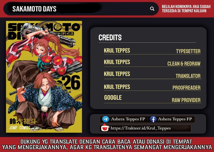 Sakamoto Days Chapter 262 - halaman 1
