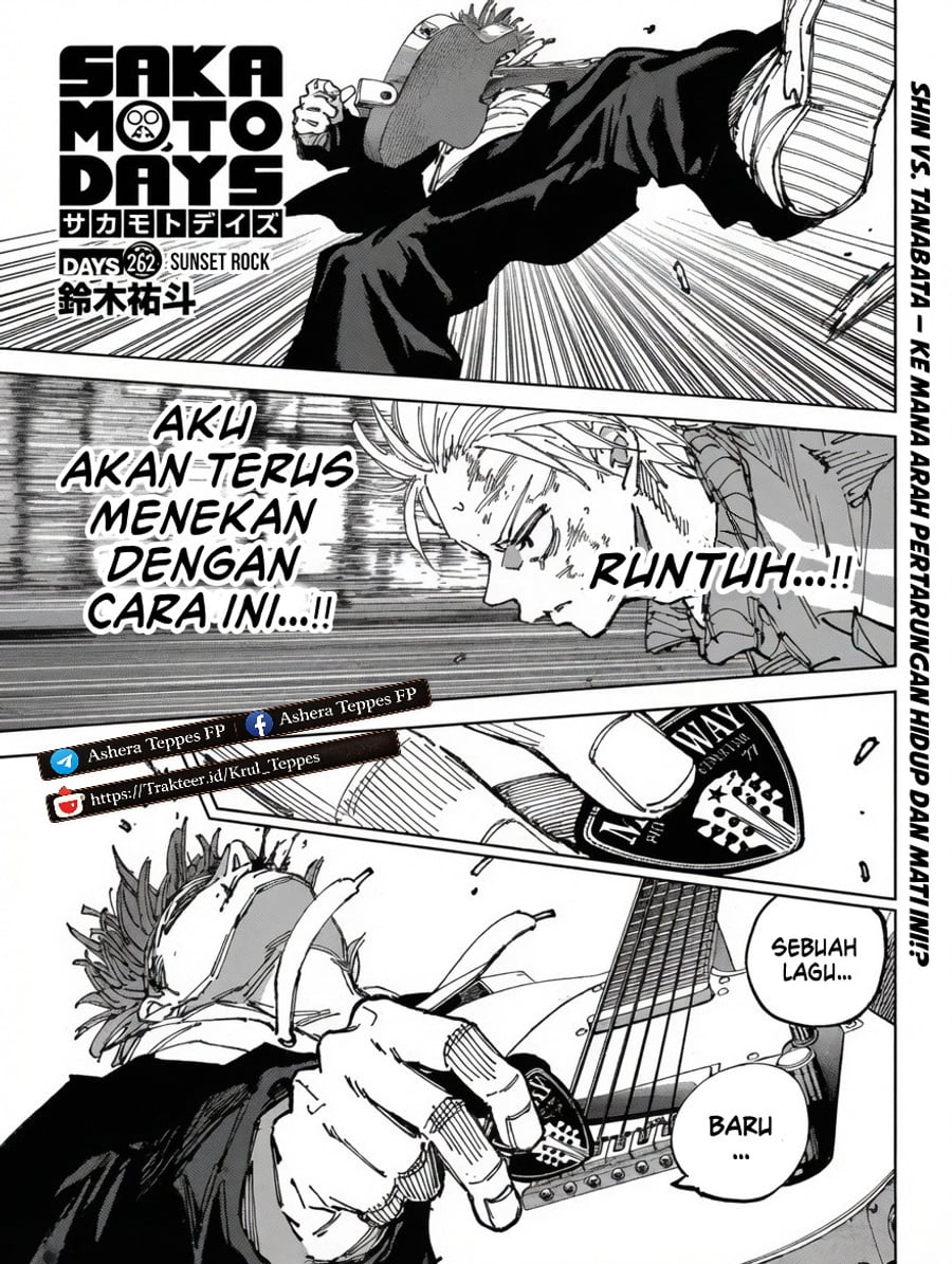 Sakamoto Days Chapter 262 - halaman 2