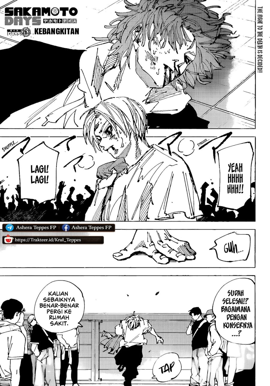 Sakamoto Days Chapter 263 - halaman 2