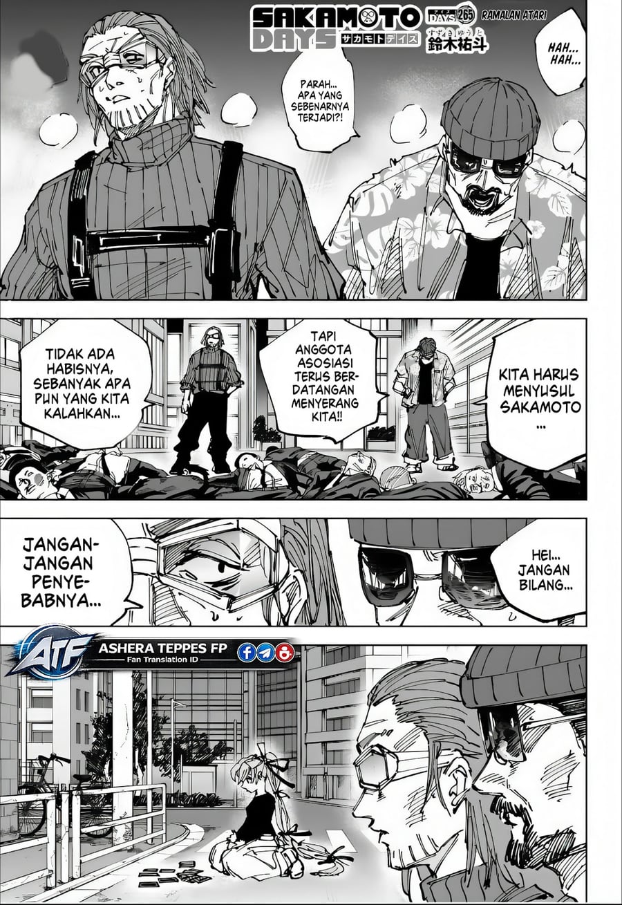 Sakamoto Days Chapter 265 - halaman 2