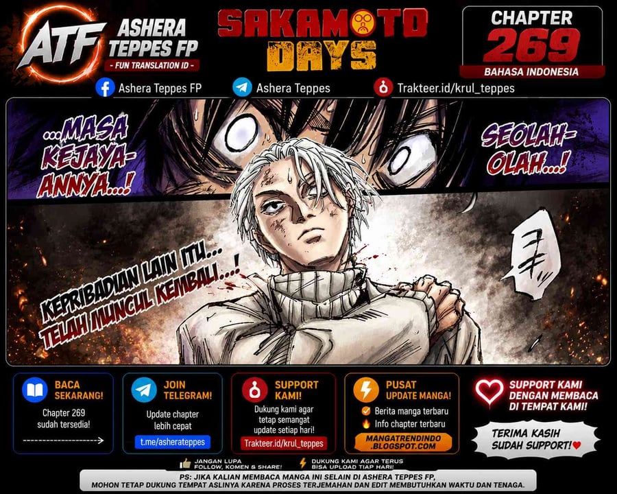 Sakamoto Days Chapter 269 - halaman 1