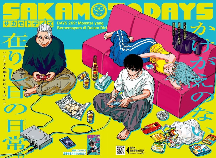 Sakamoto Days Chapter 269 - halaman 3