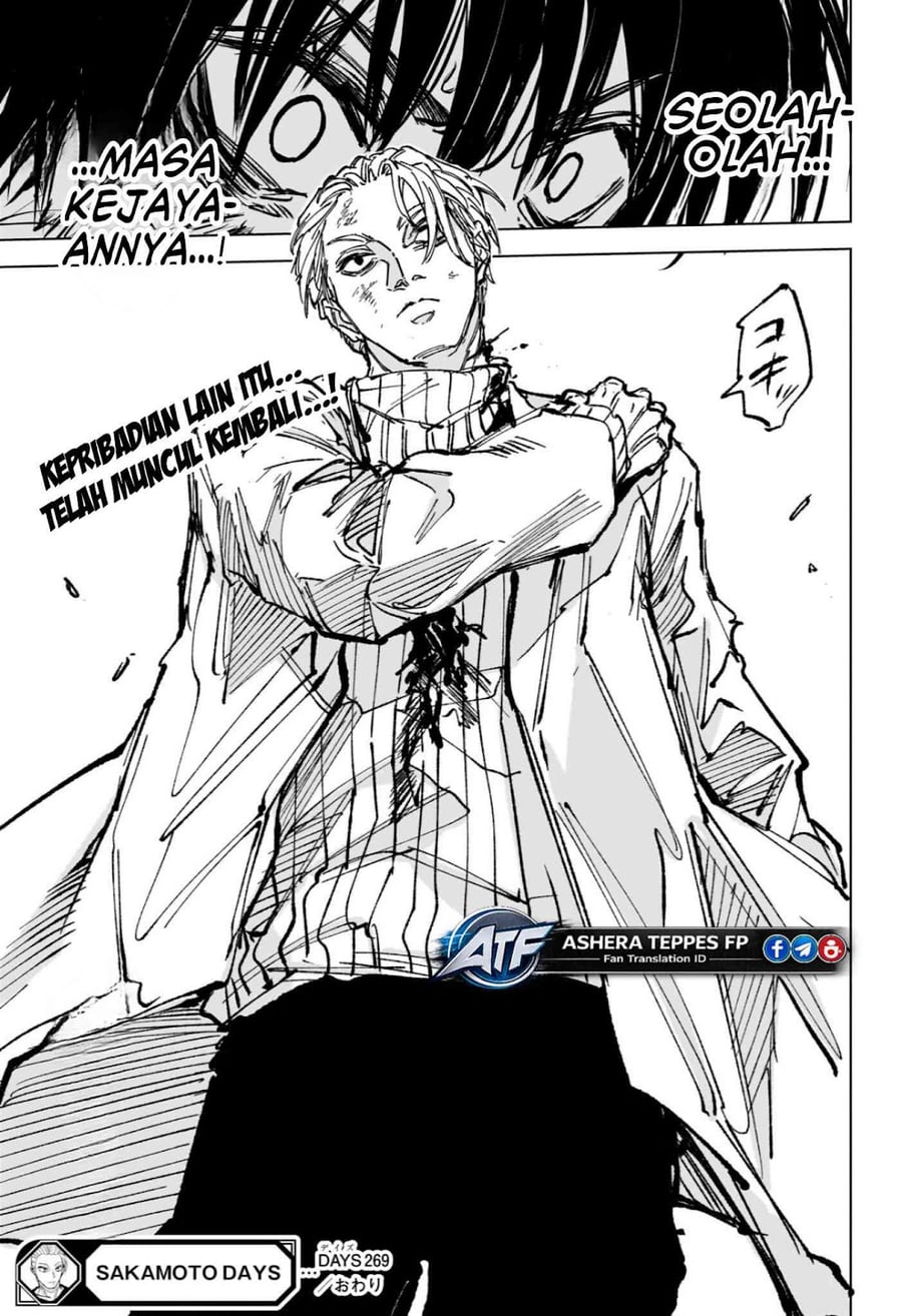 Sakamoto Days Chapter 269 - halaman 22