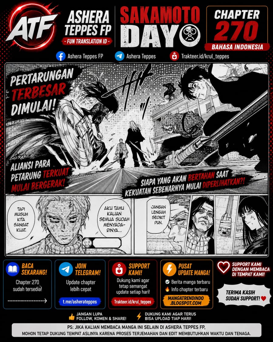 Sakamoto Days Chapter 270 - halaman 1