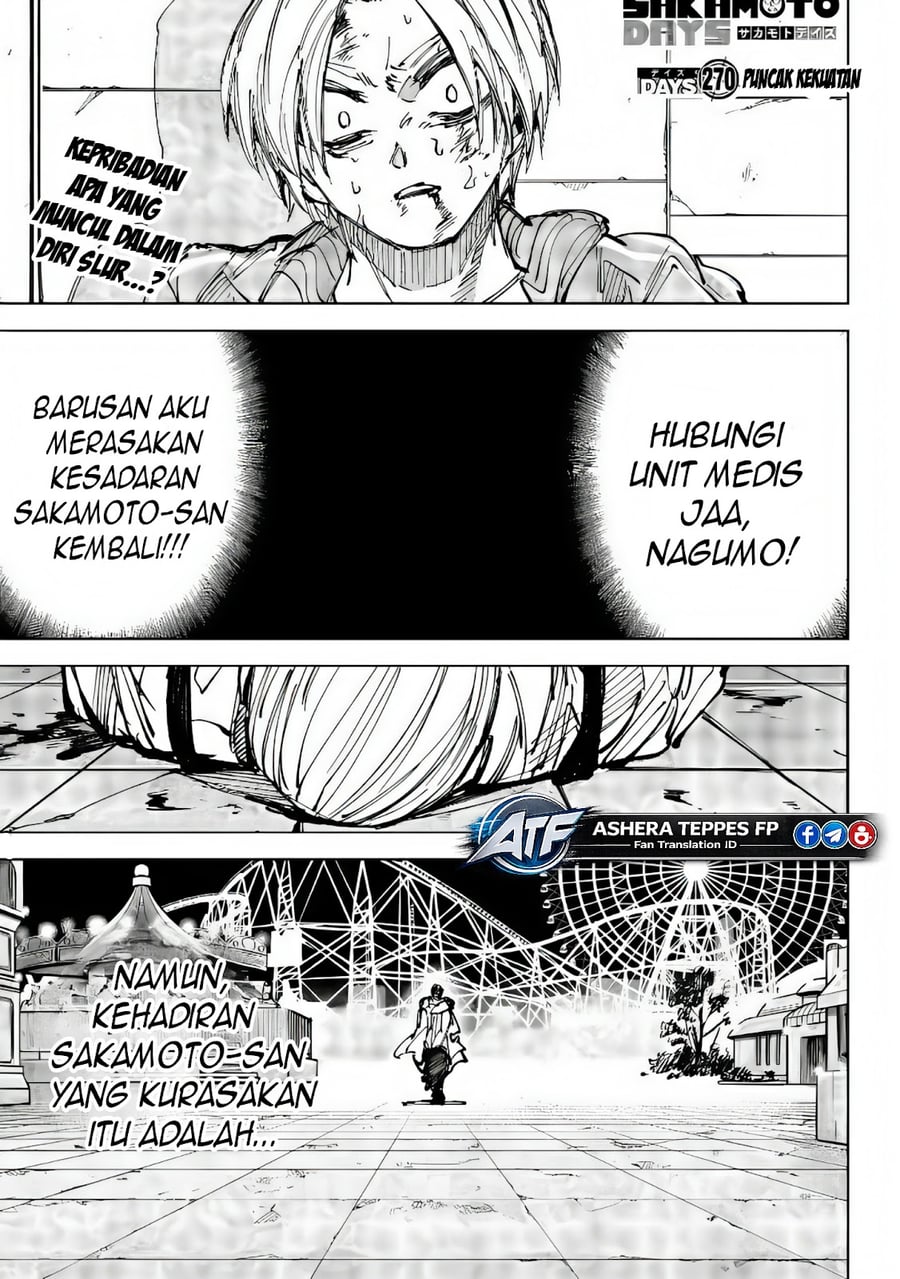 Sakamoto Days Chapter 270 - halaman 2