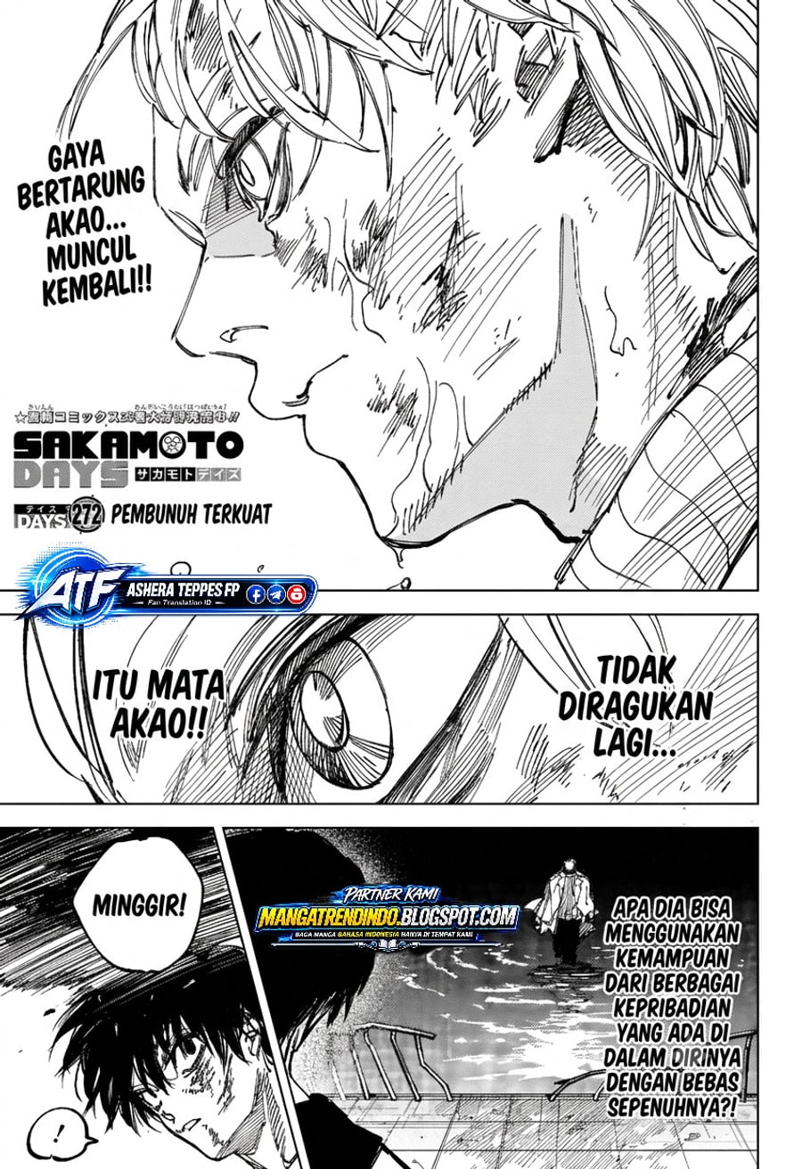 Sakamoto Days Chapter 272 - halaman 2