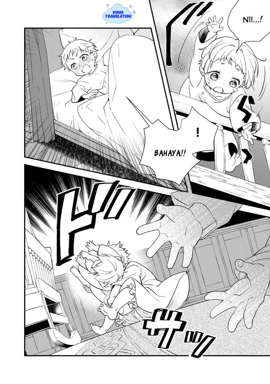 Shinu Unmei ni Aru Akuyaku Reijou no Ani ni Tensei shitanode, Imouto wo Sodatete Mirai wo Kaetai to Omoimasu ~Sekai Saikyou wa Ore dakedo, Sekai Saikawa wa Imouto ni Chigainai~ Chapter 1 - halaman 40