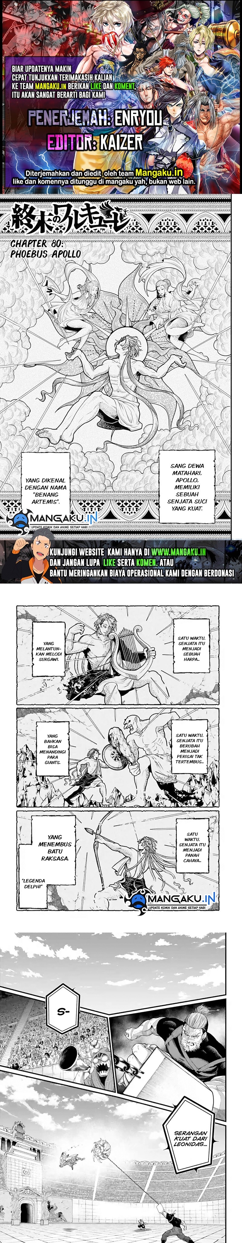 Shuumatsu no Valkyrie Chapter 80.1 - halaman 1