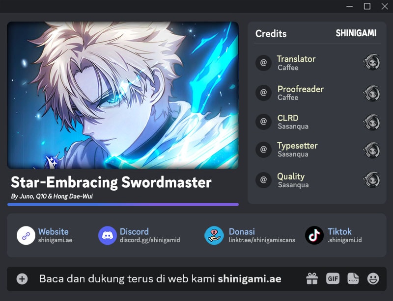 Star-Embracing Swordmaster Chapter 87 - halaman 1