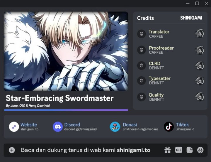 Star-Embracing Swordmaster Chapter 102 - halaman 1