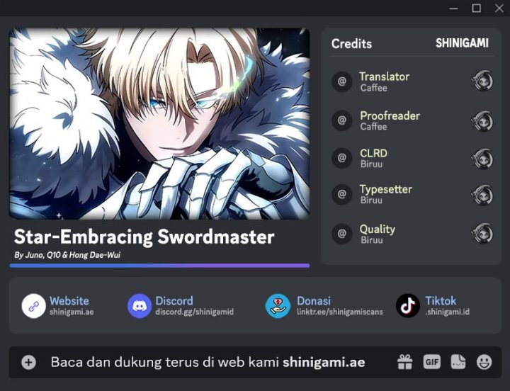 Star-Embracing Swordmaster Chapter 111 - halaman 1