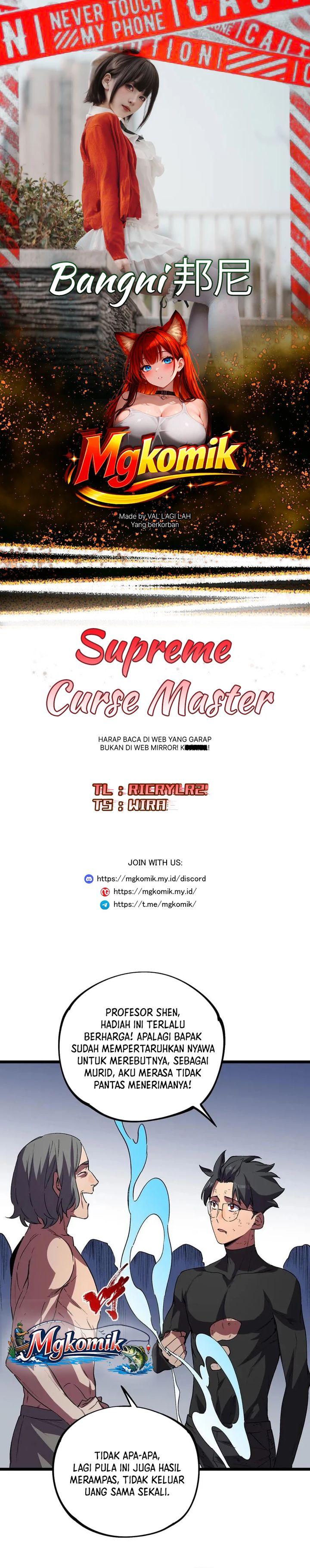 Supreme Curse Master Chapter 72 - halaman 1
