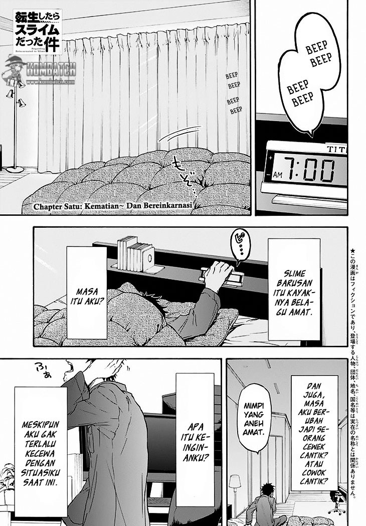 Tensei Shitara Slime Datta Ken Chapter 1 - halaman 8