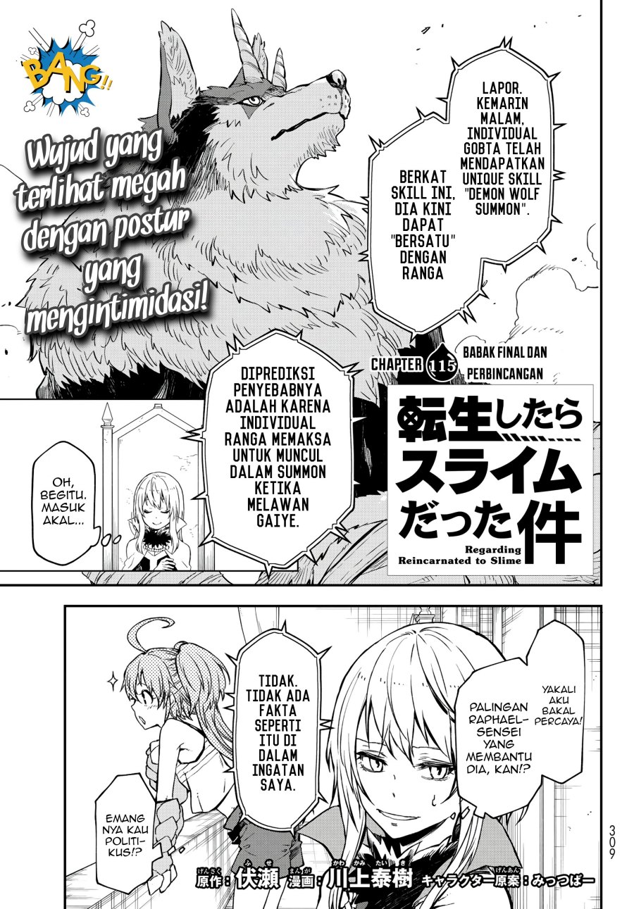 Tensei Shitara Slime Datta Ken Chapter 115 - halaman 2