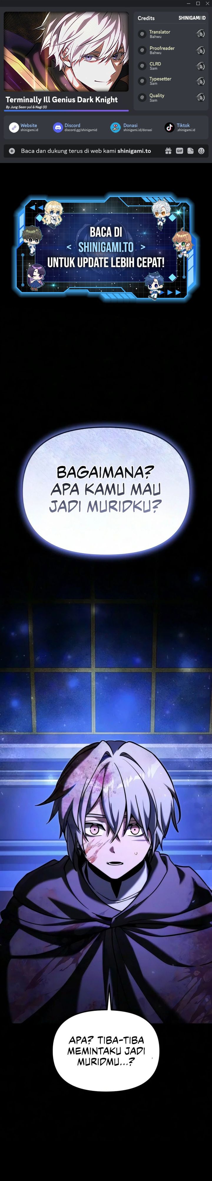 Terminally-Ill Genius Dark Knight Chapter 158 - halaman 1