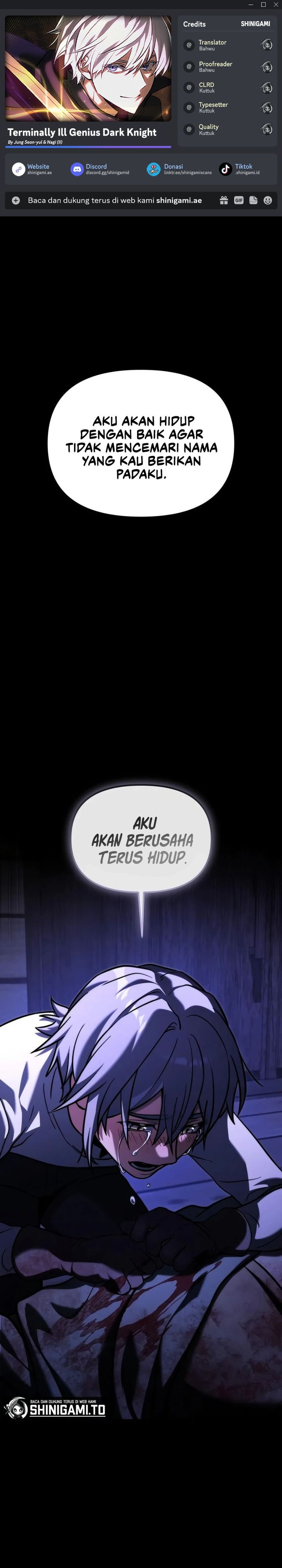 Terminally-Ill Genius Dark Knight Chapter 159 - halaman 1