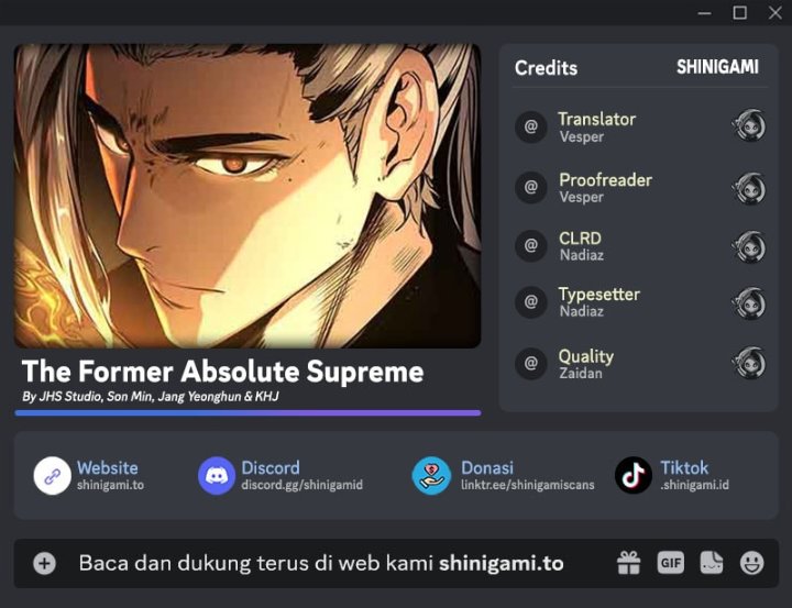 The Former Absolute Supreme Chapter 11 - halaman 1