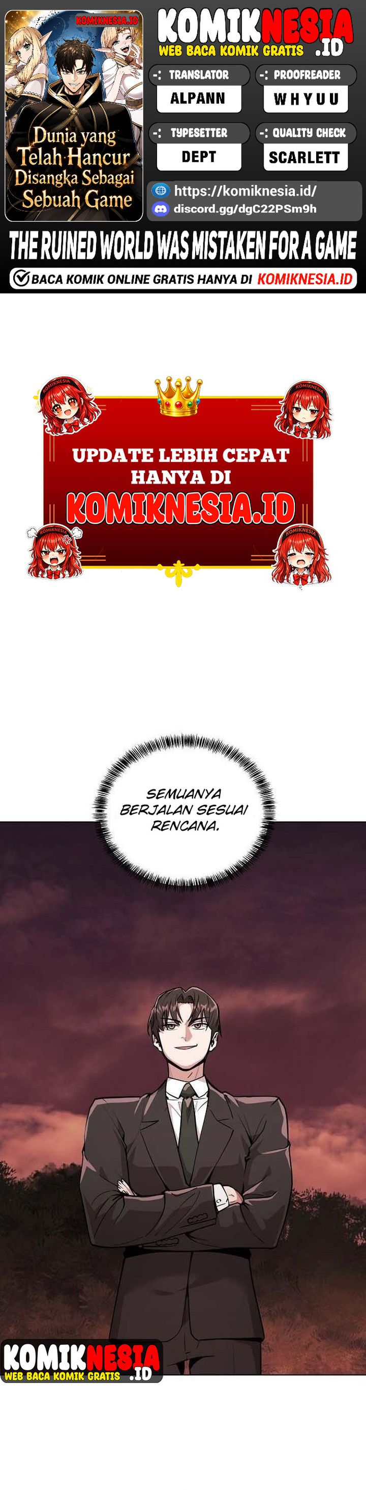 The Ruined World Was Mistaken for a Game Chapter 4 - halaman 1