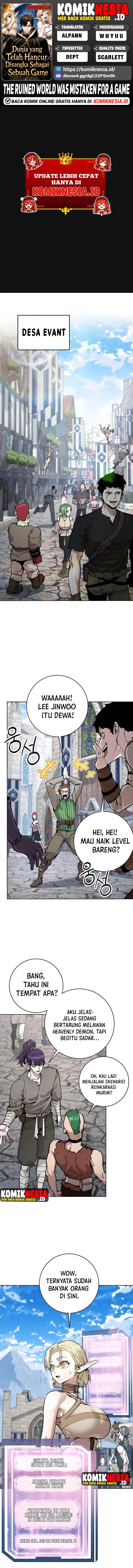The Ruined World Was Mistaken for a Game Chapter 7 - halaman 1