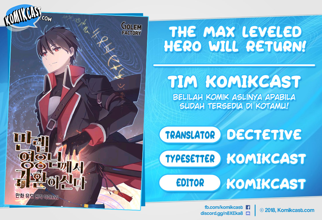 The MAX Leveled Hero Will Return! Chapter 1 - halaman 1