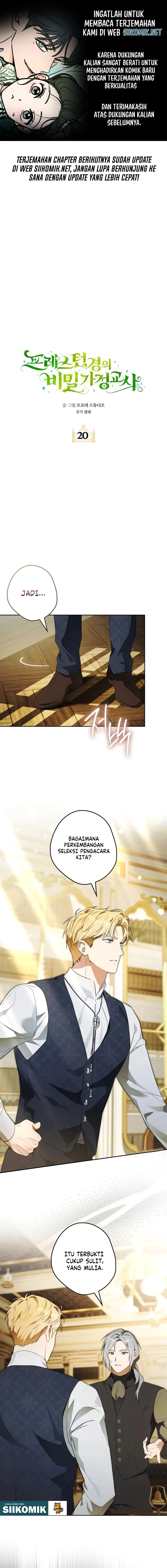 Lord Preston’s Secret Tutor Chapter 20 - halaman 1