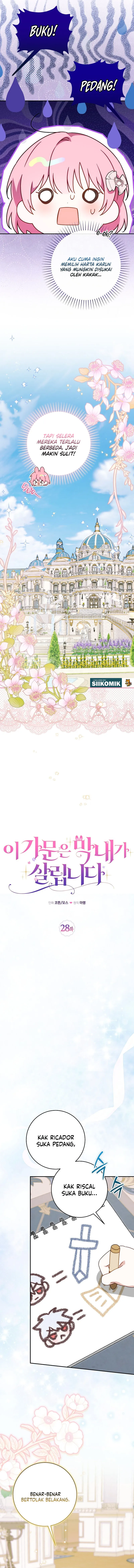 The Family’s Youngest Is This Household’s Savior Chapter 28 - halaman 5