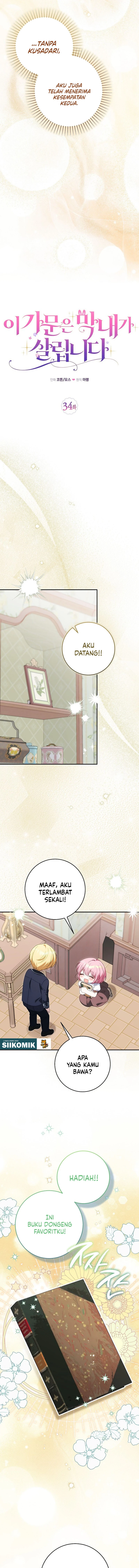 The Family’s Youngest Is This Household’s Savior Chapter 34 - halaman 5