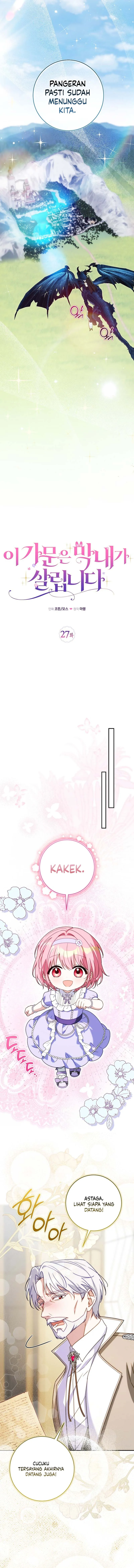The Family’s Youngest Is This Household’s Savior Chapter 27 - halaman 4
