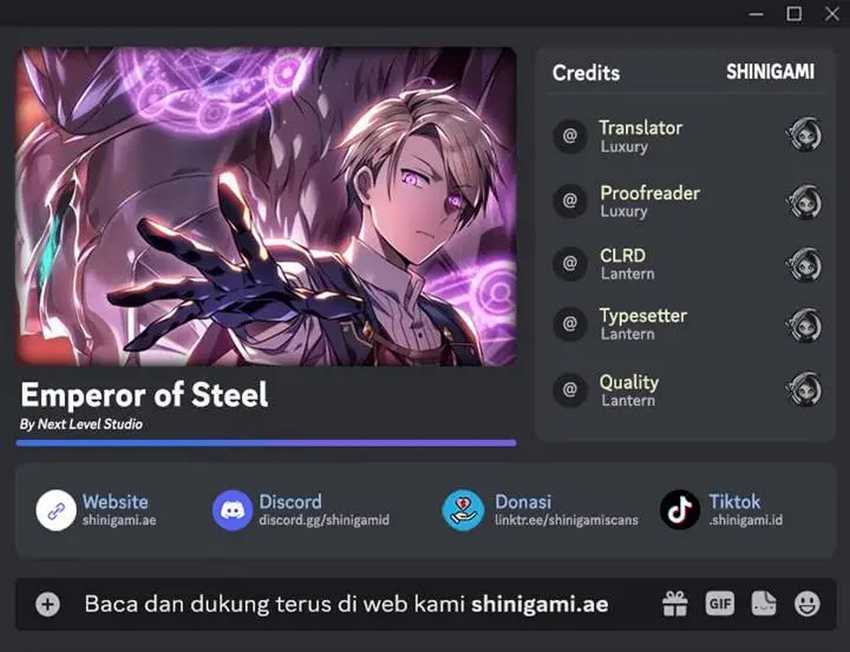 Emperor of Steel Chapter 42 - halaman 1