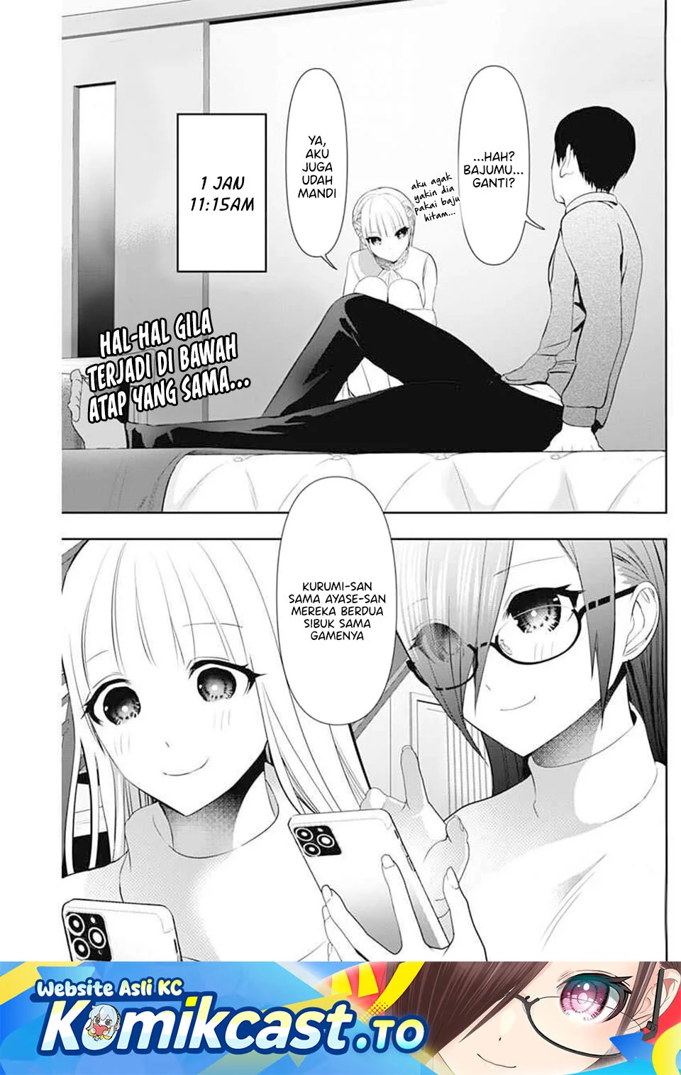 Batsu Harem Chapter 198 - halaman 2