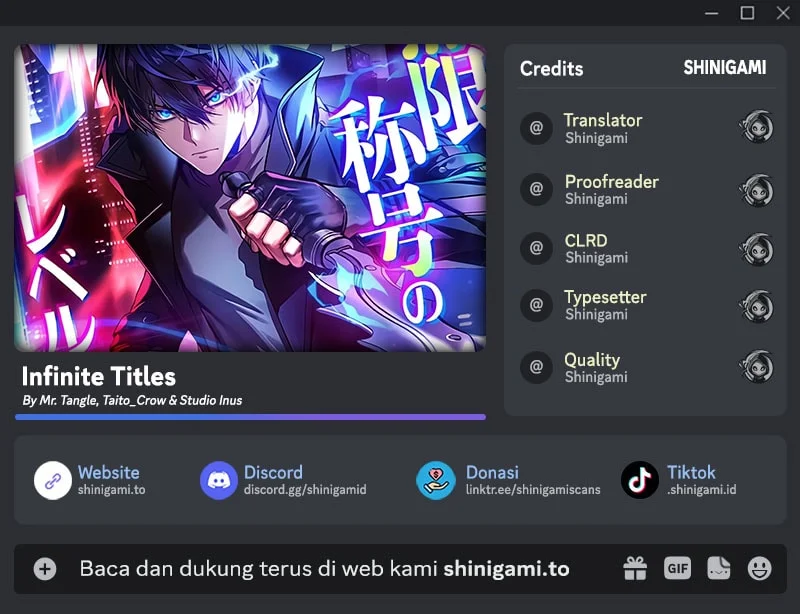 Infinite Titles Chapter 3 - halaman 1