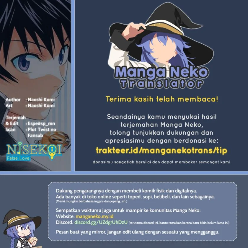 Nisekoi Chapter 230.7 - halaman 4