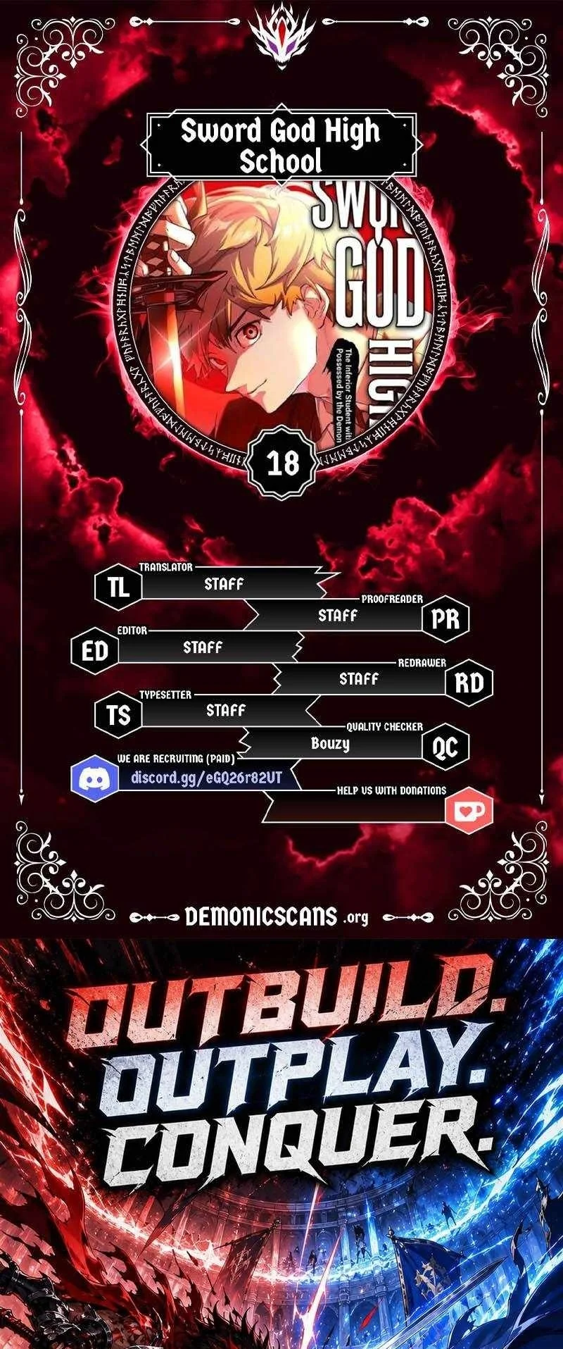 Sword God High School: The Talentless Underachiever Becomes the Strongest Chapter 18 - halaman 1