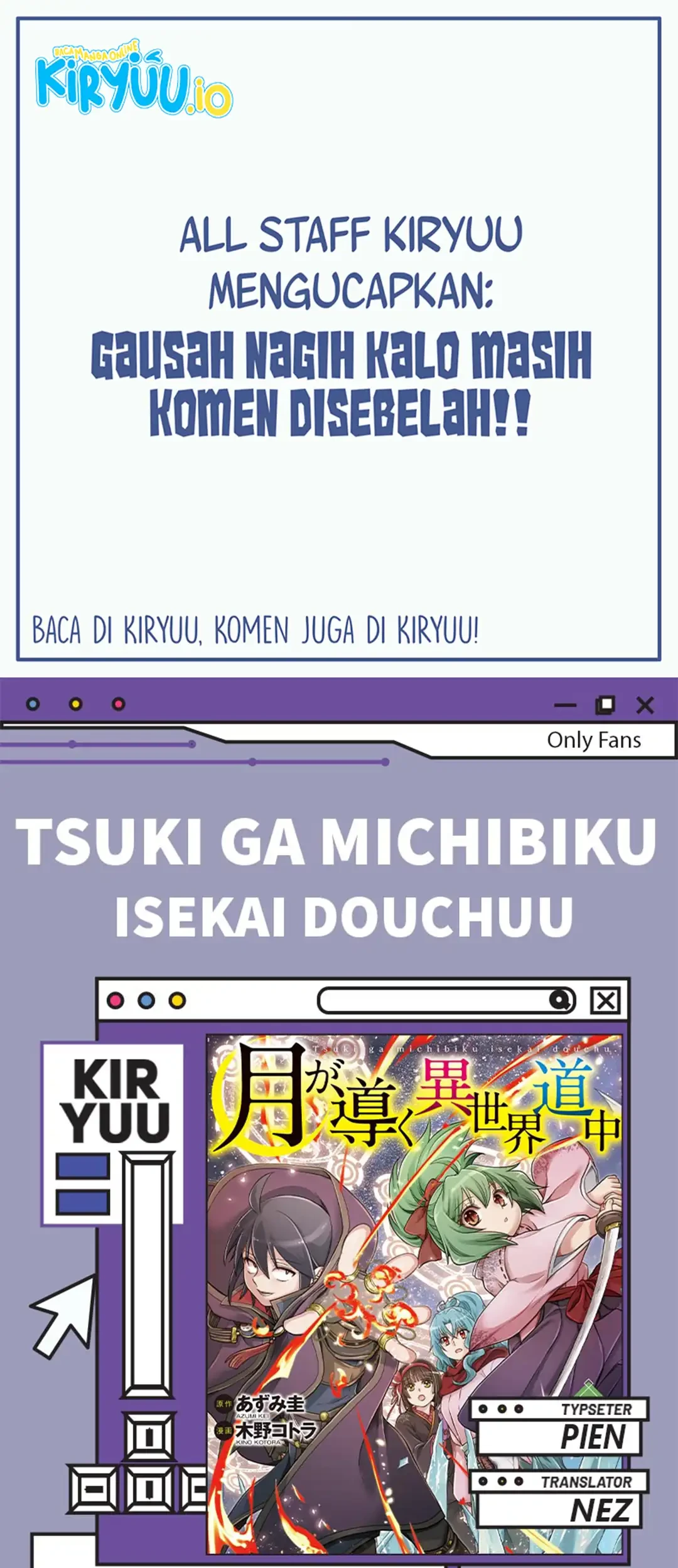 Tsuki ga Michibiku Isekai Douchuu Chapter 113 - halaman 1