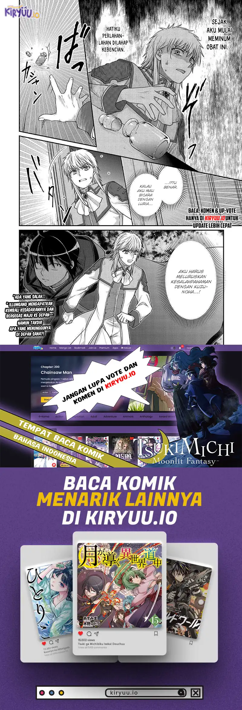 Tsuki ga Michibiku Isekai Douchuu Chapter 113 - halaman 30