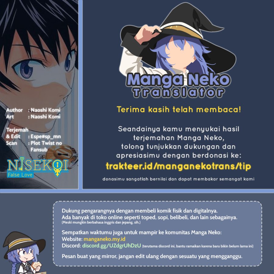 Nisekoi Chapter 230.6 - halaman 7
