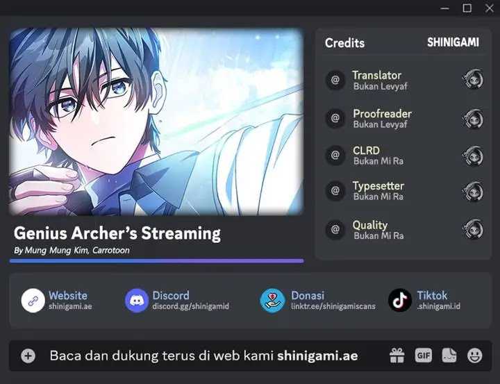 Genius Archer’s Streaming Chapter 57 - halaman 1