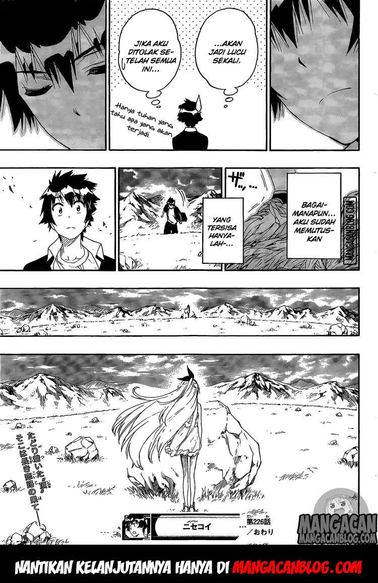 Nisekoi Chapter 226 - halaman 19