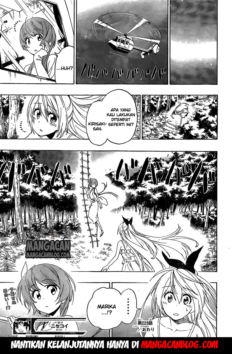 Nisekoi Chapter 223 - halaman 18