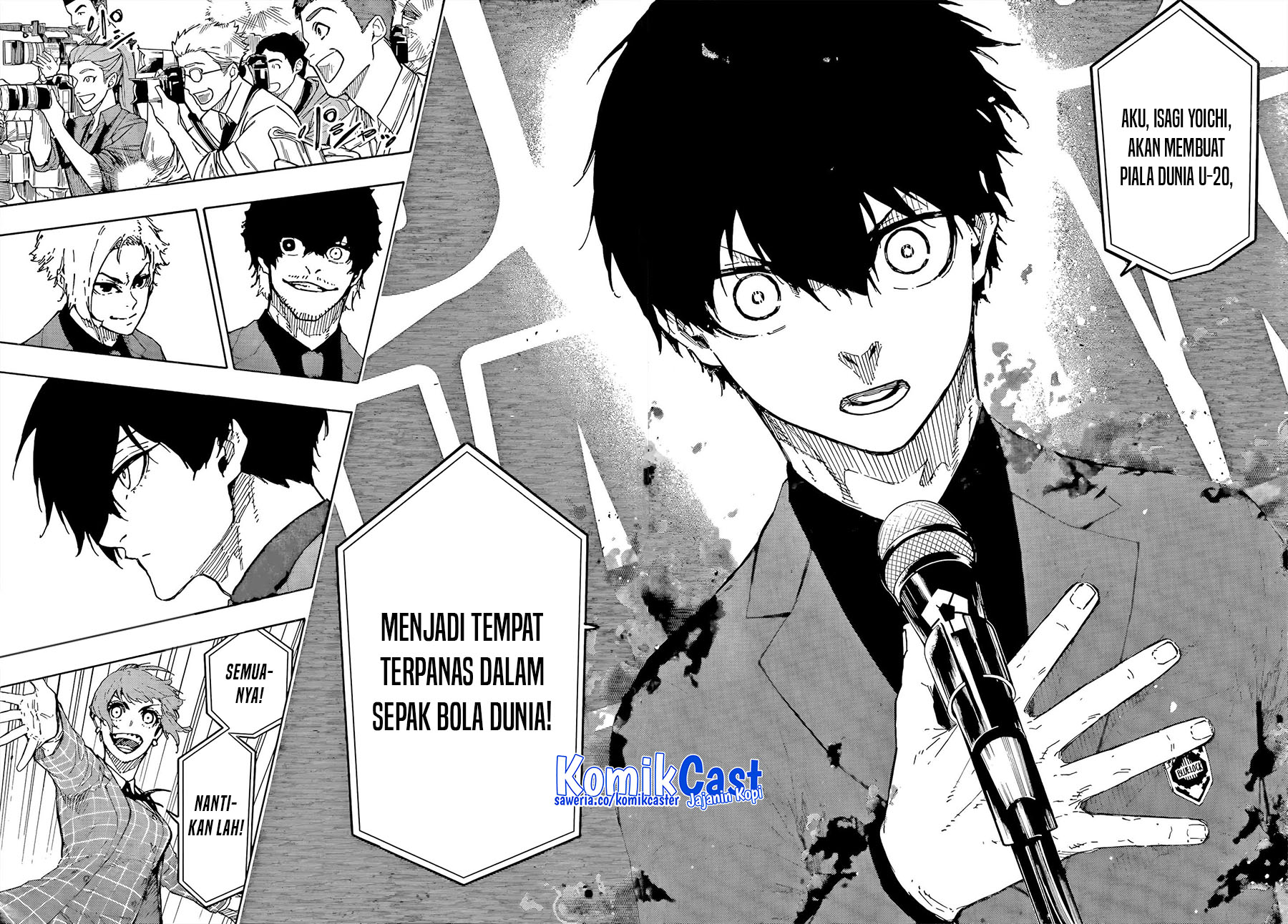 Blue Lock Chapter 303 - halaman 18