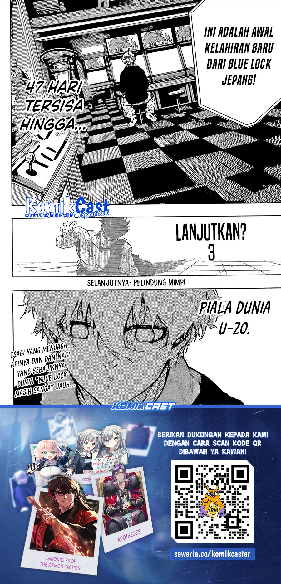 Blue Lock Chapter 303 - halaman 19