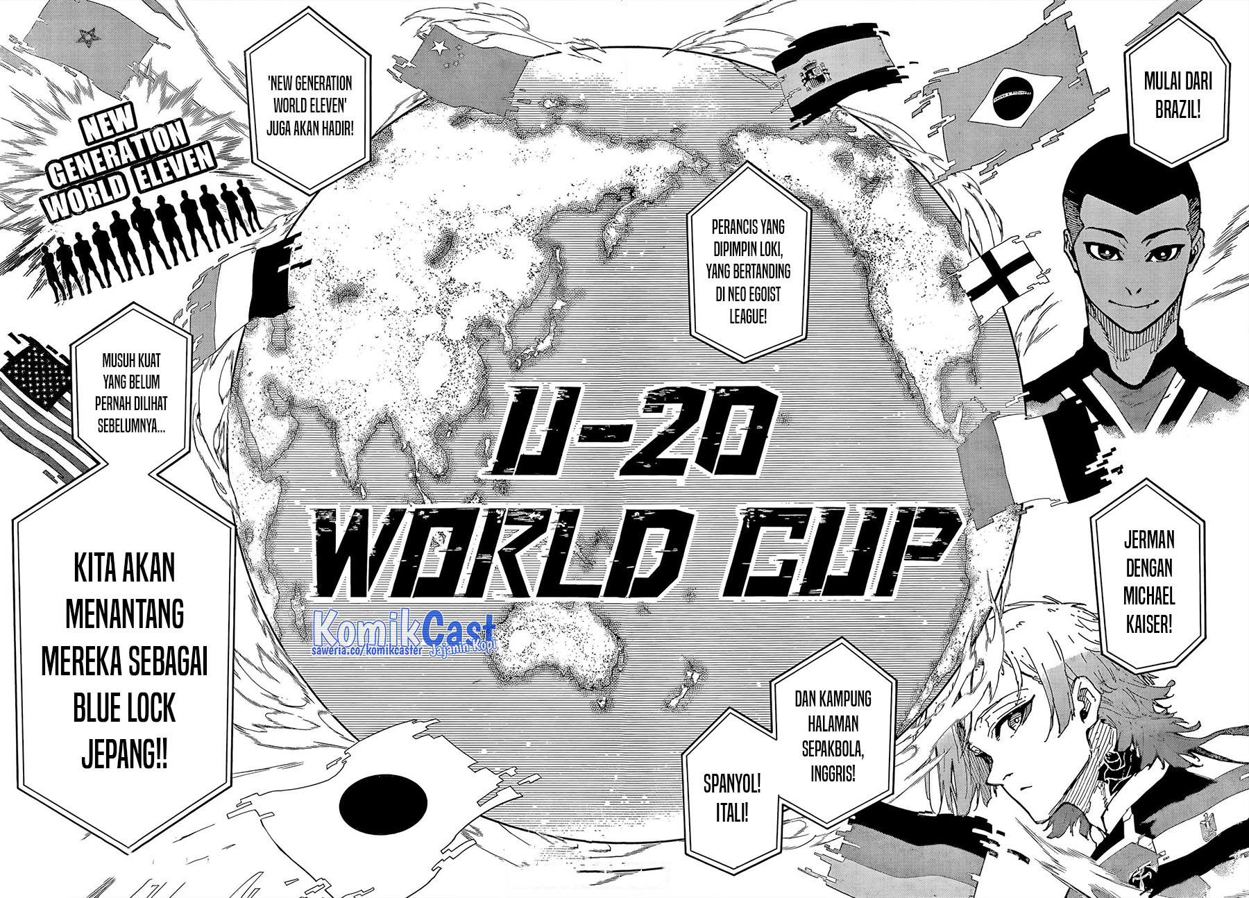 Blue Lock Chapter 303 - halaman 9
