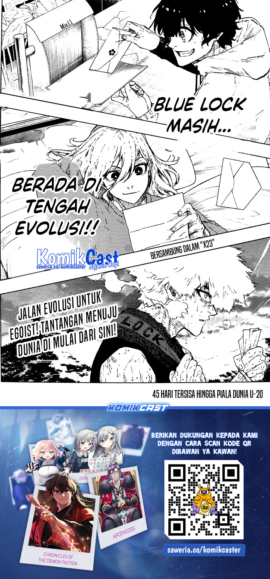 Blue Lock Chapter 304 - halaman 20