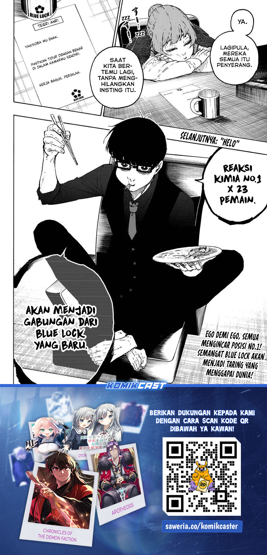 Blue Lock Chapter 305 - halaman 21