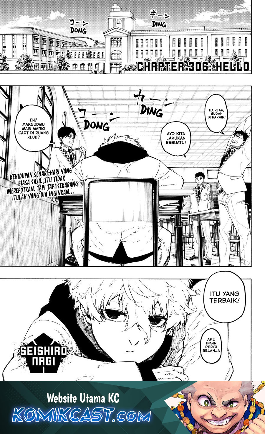 Blue Lock Chapter 306 - halaman 2