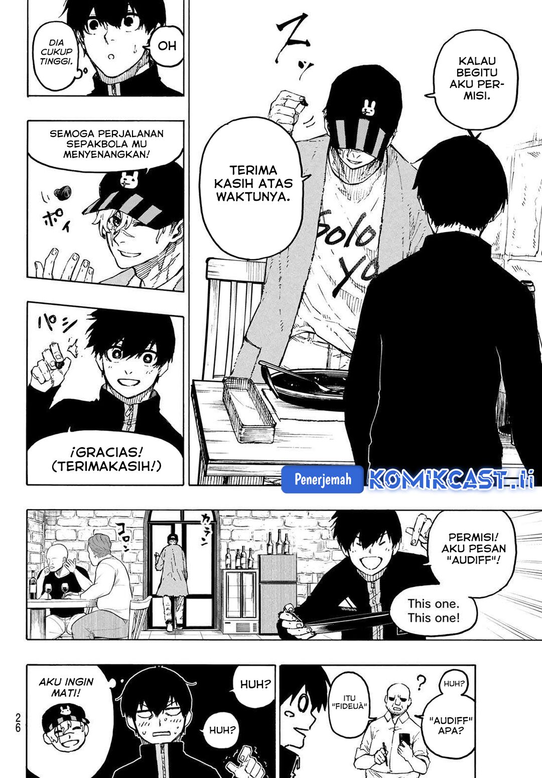 Blue Lock Chapter 307 - halaman 14