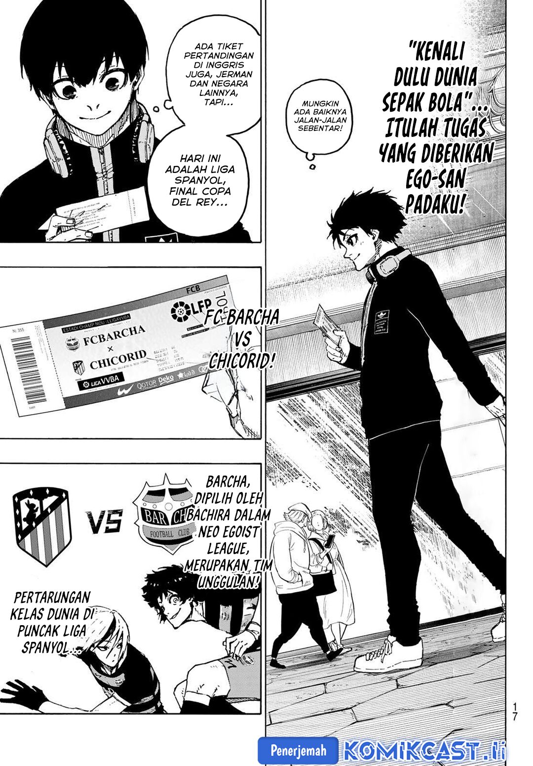 Blue Lock Chapter 307 - halaman 5