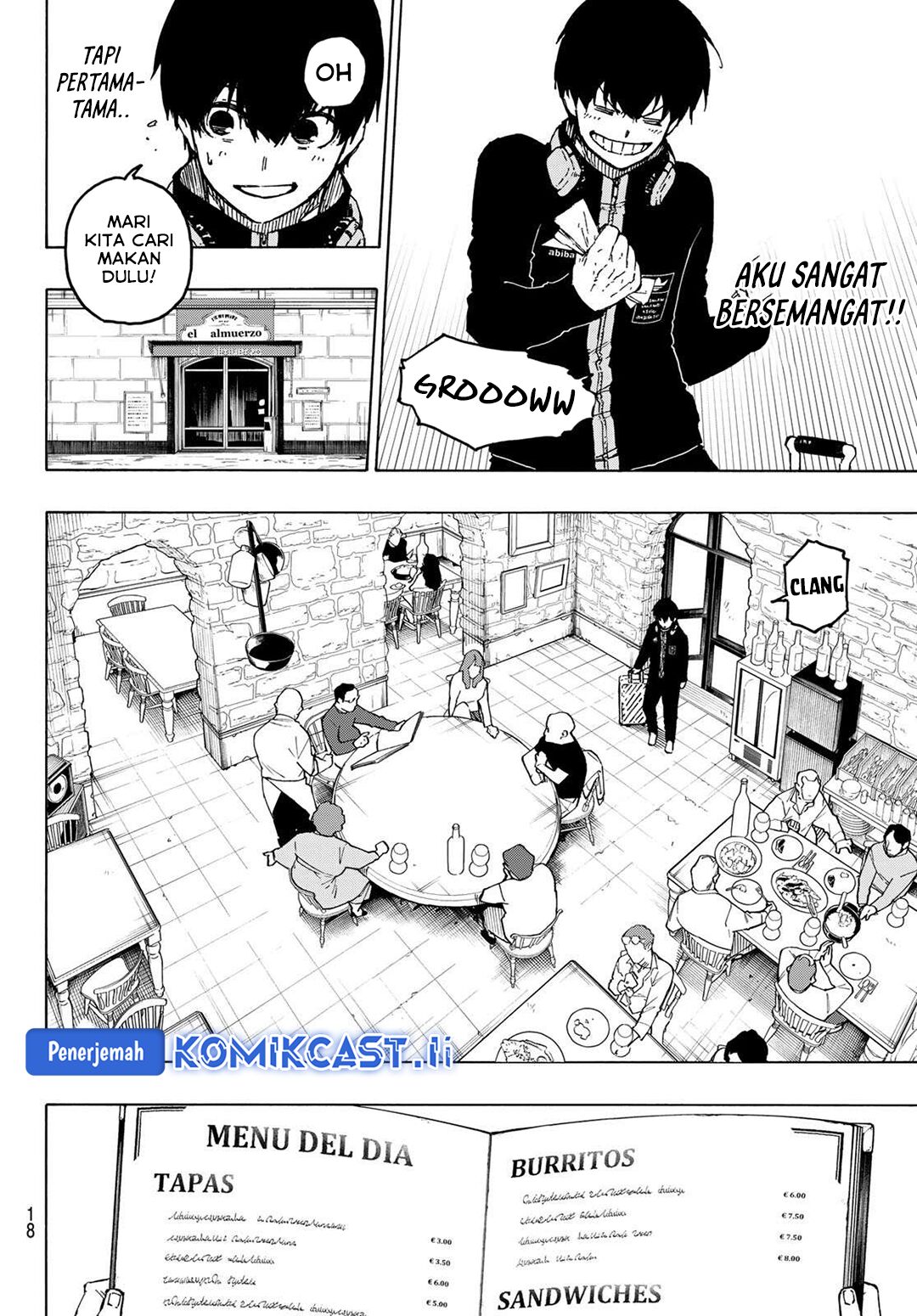Blue Lock Chapter 307 - halaman 6