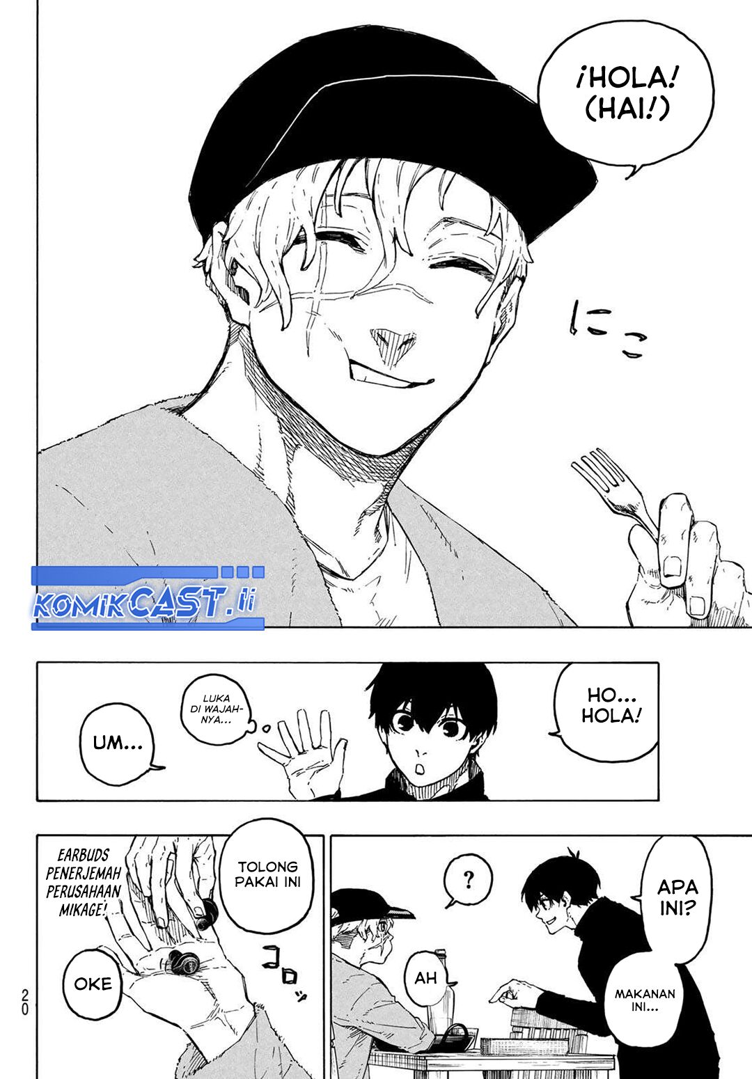 Blue Lock Chapter 307 - halaman 8