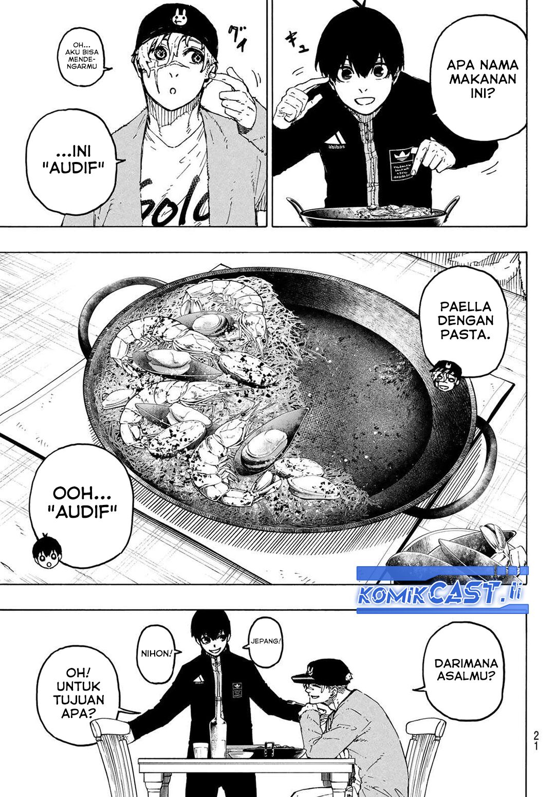 Blue Lock Chapter 307 - halaman 9
